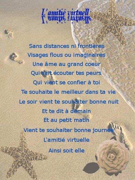 poeme rencontre ami